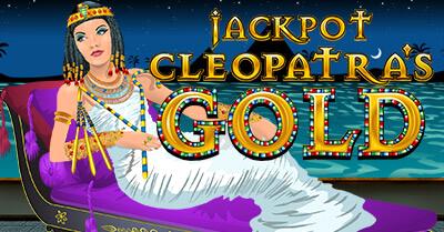 Golden Egyptian symbols and jackpot rewards in Cleopatra’s Gold