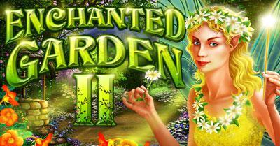 Enchanting garden filled with fairies and magical symbols in Enchanted Garden II